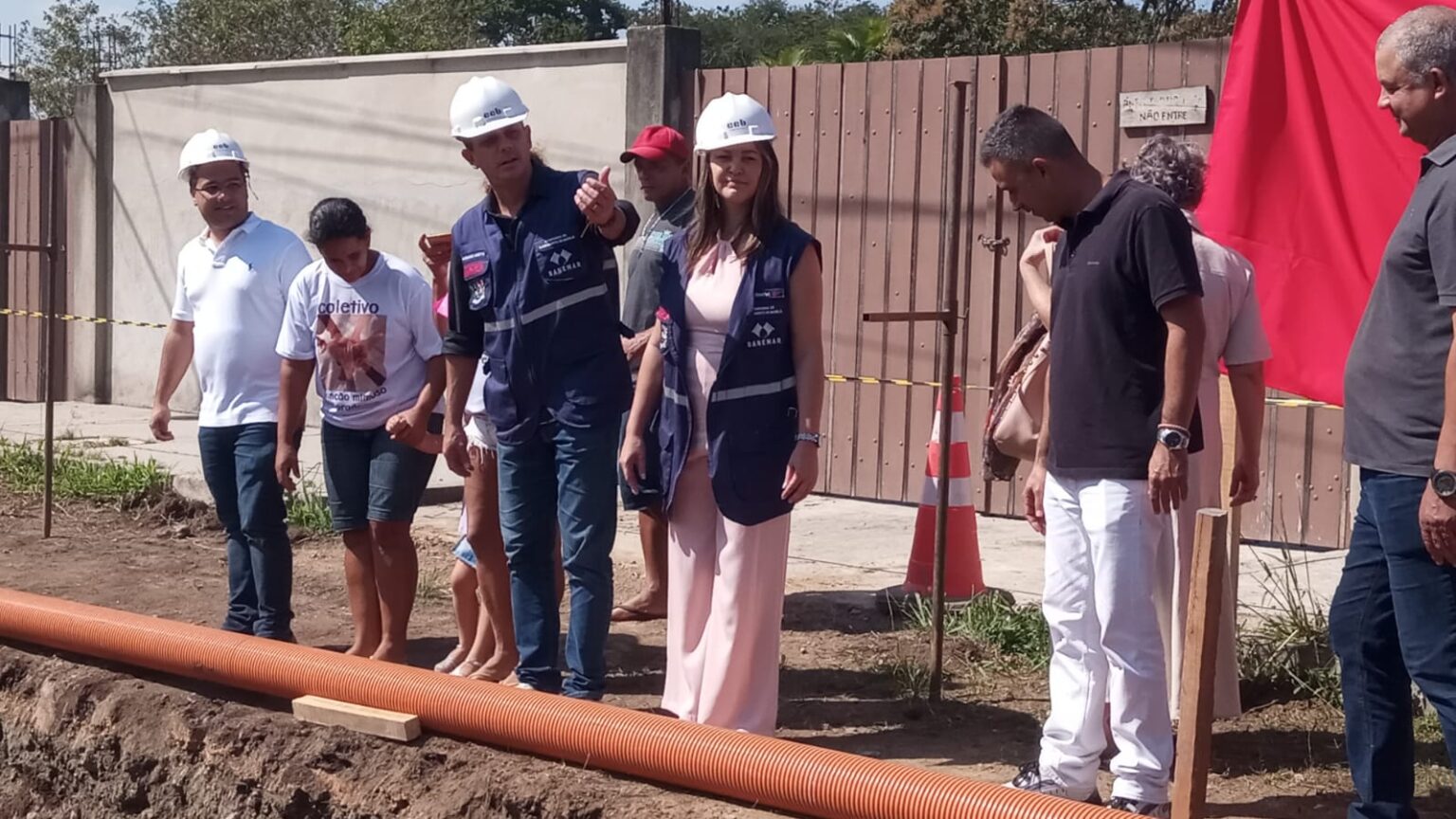 Tvi Cerim Nia De Lan Amento Da Pedra Fundamental Das Obras De